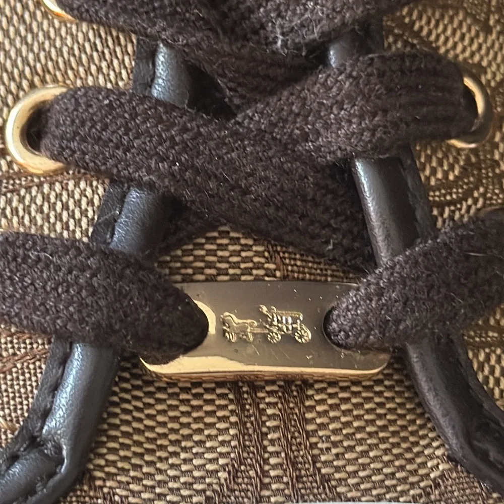 Classic COACH Empire Signature Logo Sneakers 7.5 - Picture 7 of 9